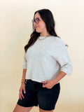 Ivory Boxy Pullover