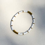 The Ivory Bamboo Luxe Bracelet