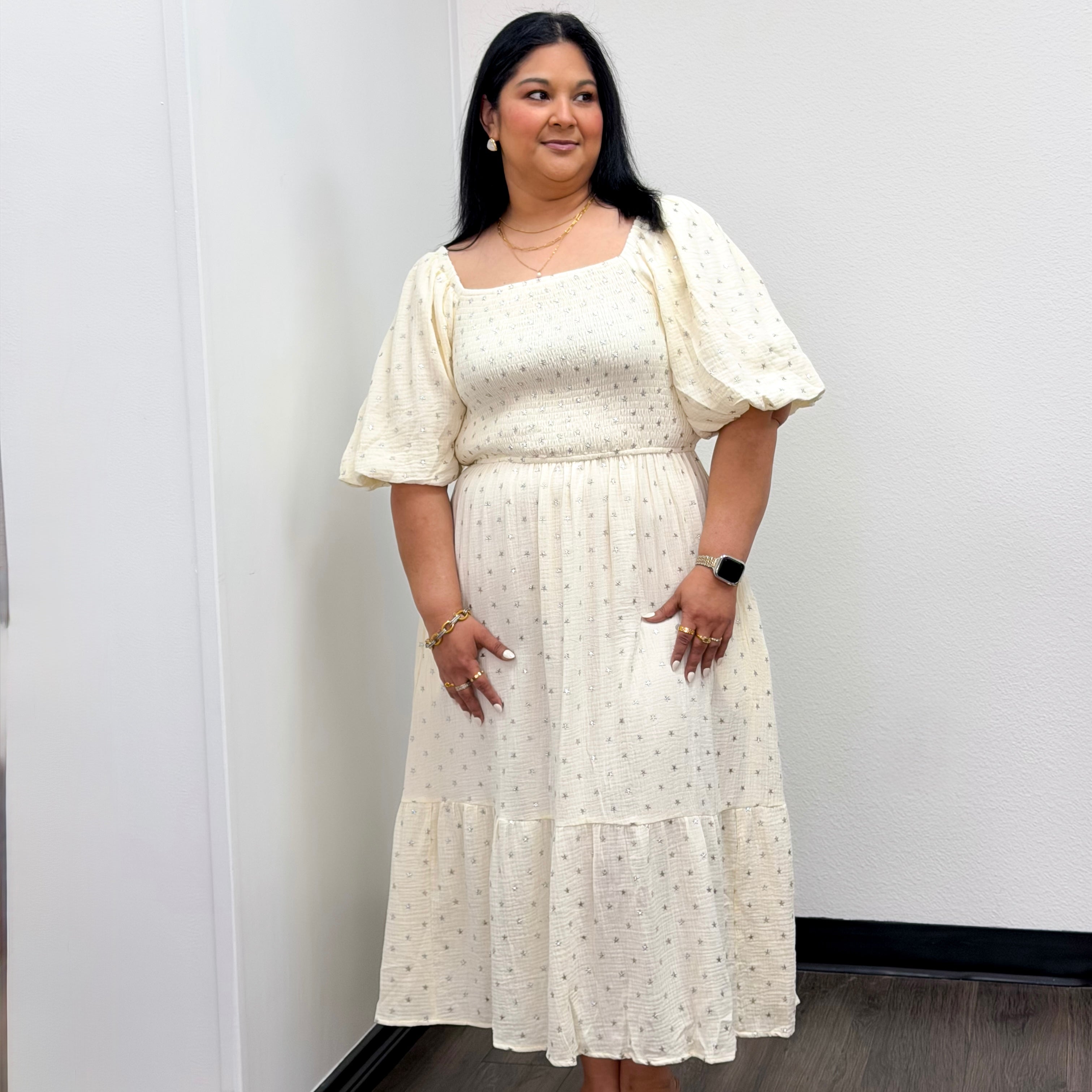 Heirloom Light Midi Dress