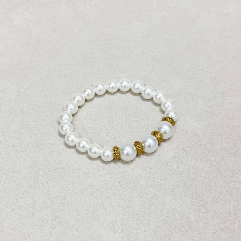Classic Pearl Stretch Bracelet