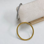 Textured Bead Stretch Bracelet