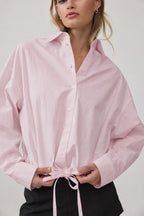 Drawstring Relaxed Shirt