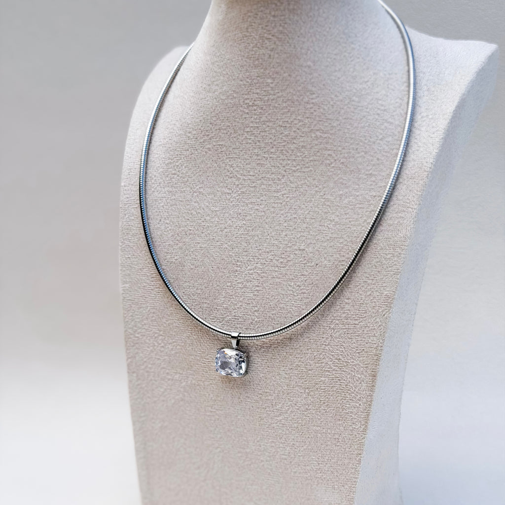 Radiant Tennis Snake Necklace