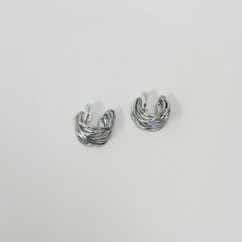 The Aurelia Clips – Sculpted  Statement Earrings