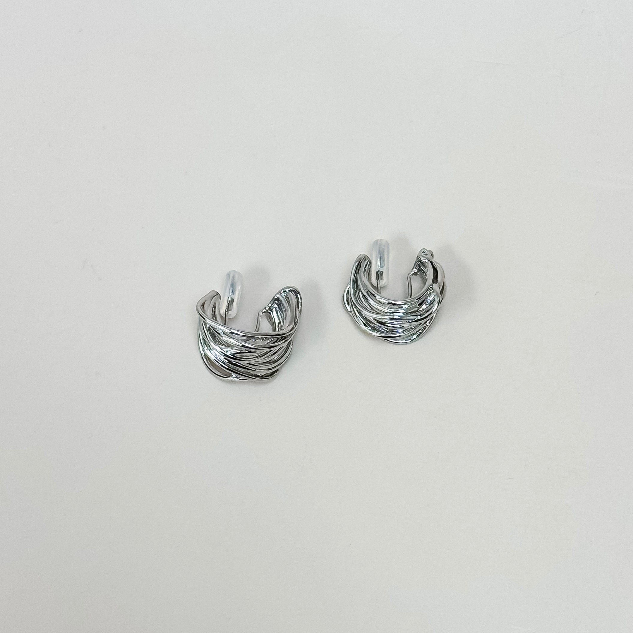 The Aurelia Clips – Sculpted  Statement Earrings