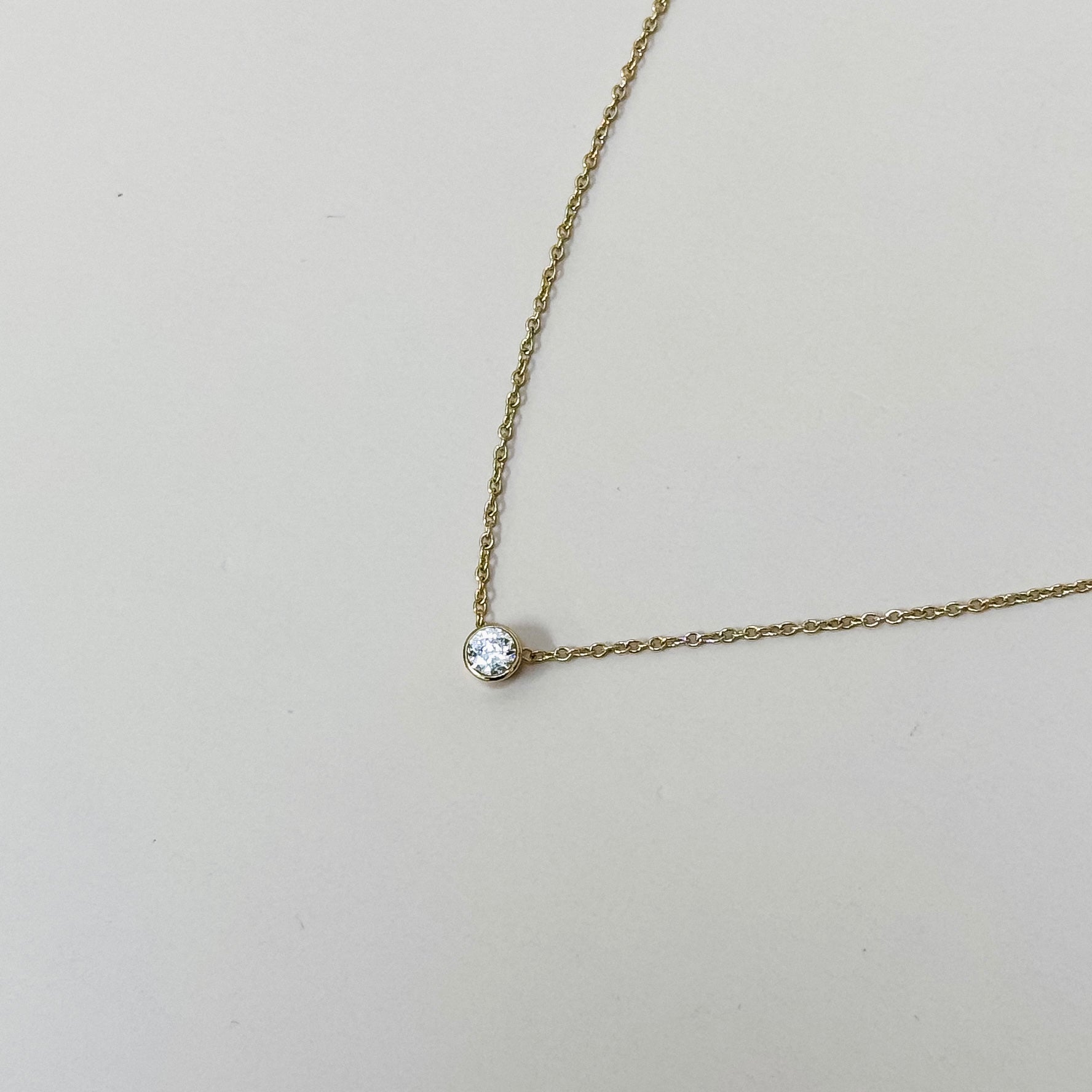 The Luma Bezel Necklace