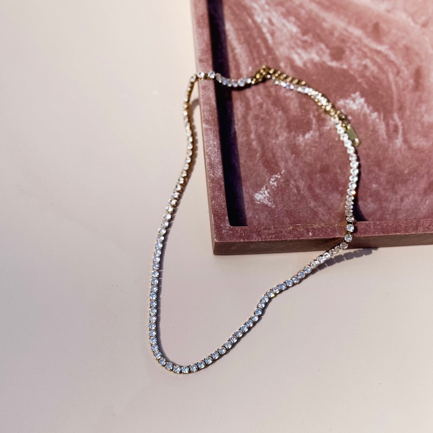 Clara Tennis Necklace