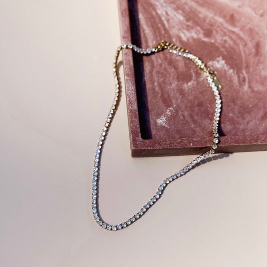 Clara Tennis Necklace