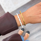The Ivory Bamboo Luxe Bracelet