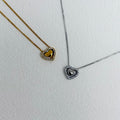 Halo Heart Necklace