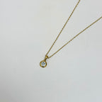The Everlight Bezel Pendant Necklace