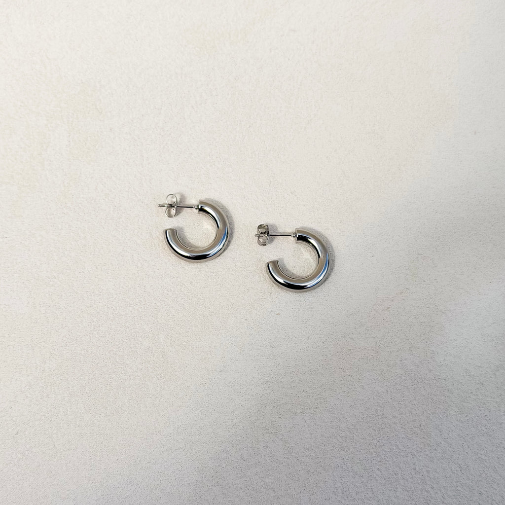 Everyday Mini Chunky Hoop Earrings