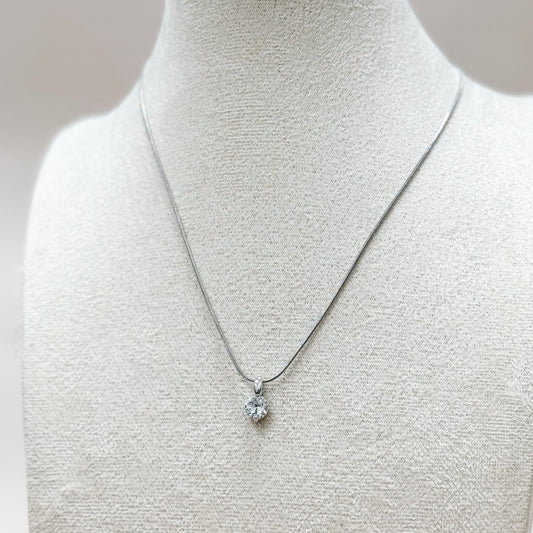 The Solis Solitaire Necklace