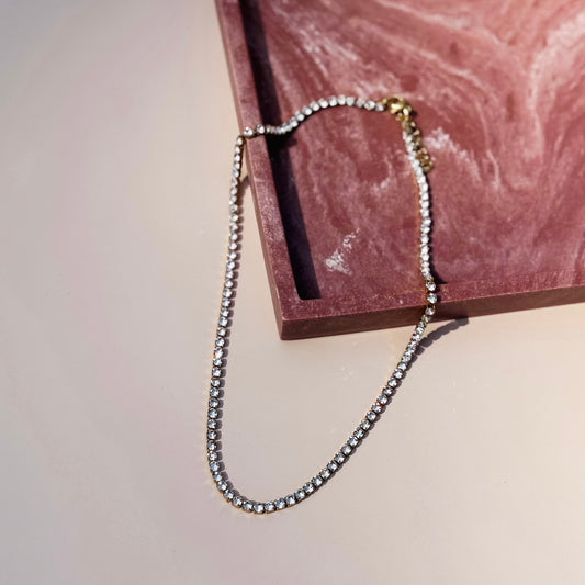 Lina Tennis Necklace