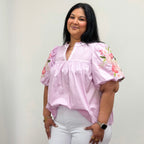 Lavender Bloom Blouse