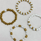 Classic Pearl Stretch Bracelet