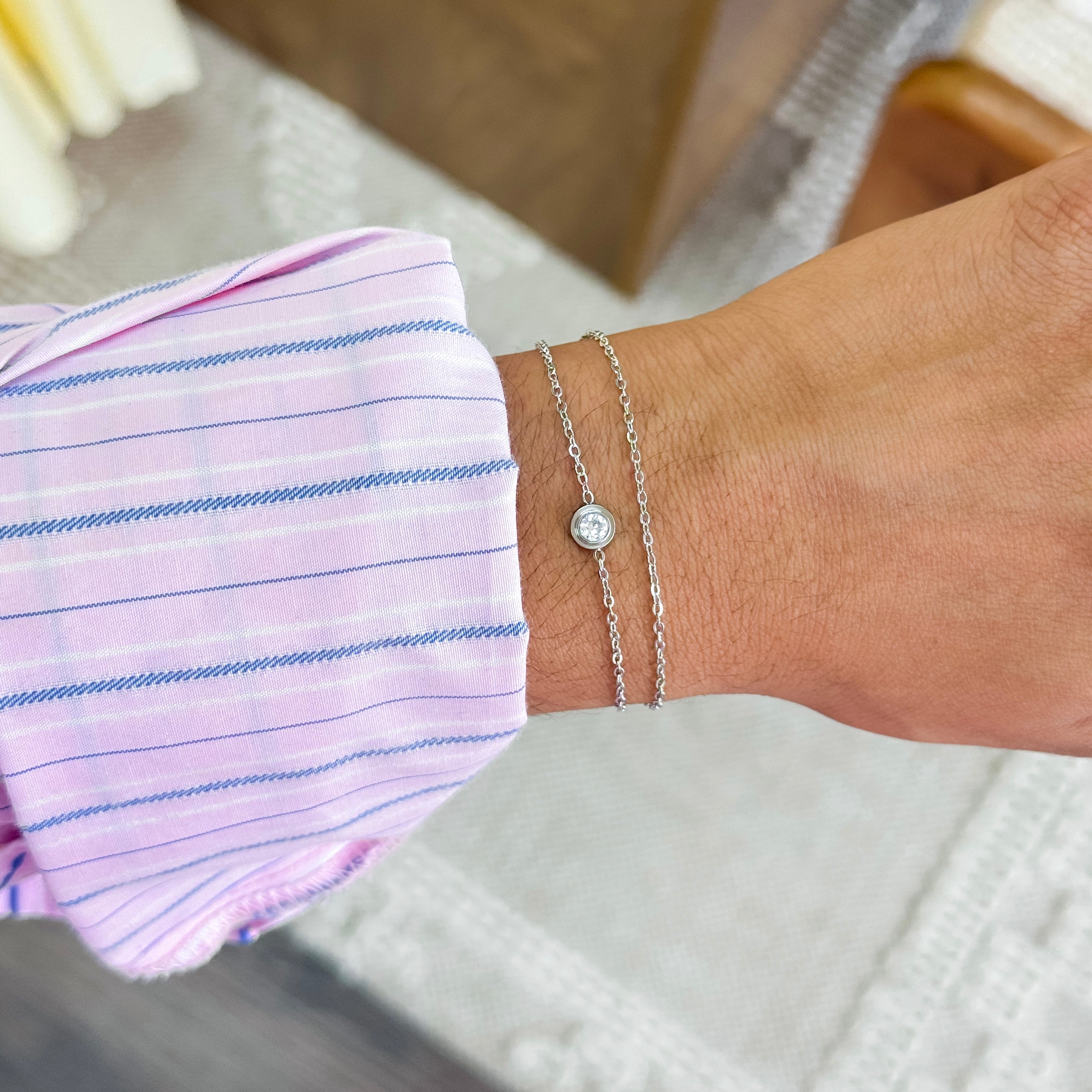 The Luma Double Chain Bracelet