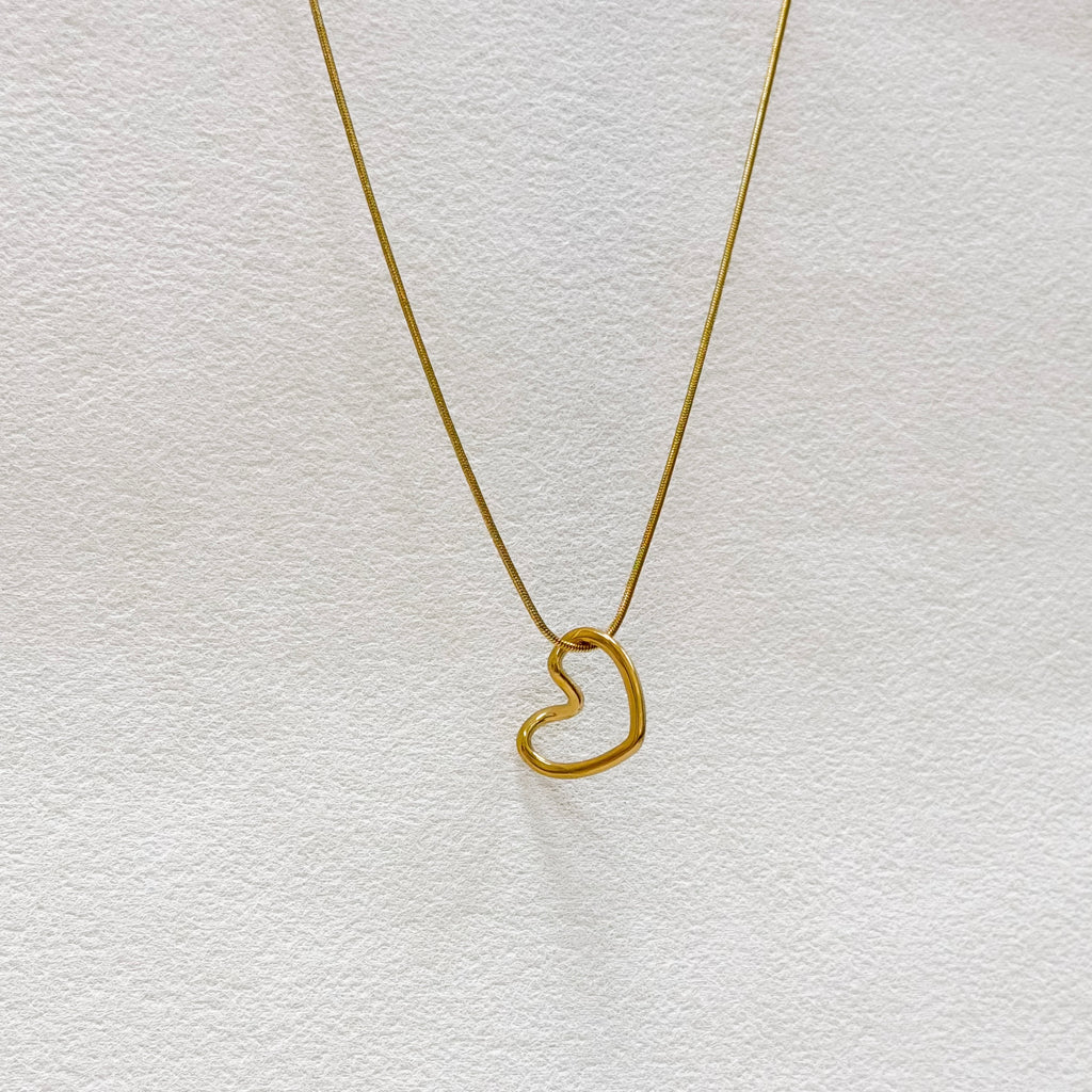 Open Heart Necklace