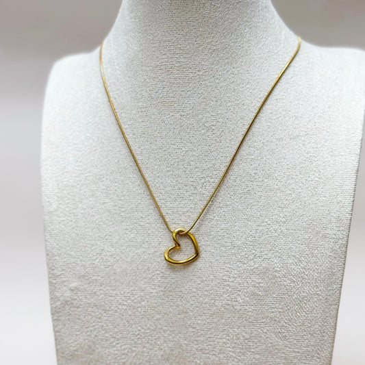Honor Open Heart Necklace