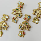 The Gilded Mosaic Earrings