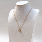 Valentina Heart Crystal Necklace