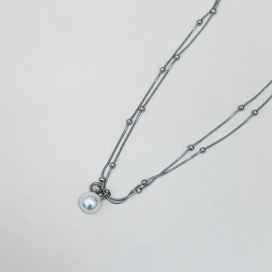 The Evergrace Pearl Layered Necklace