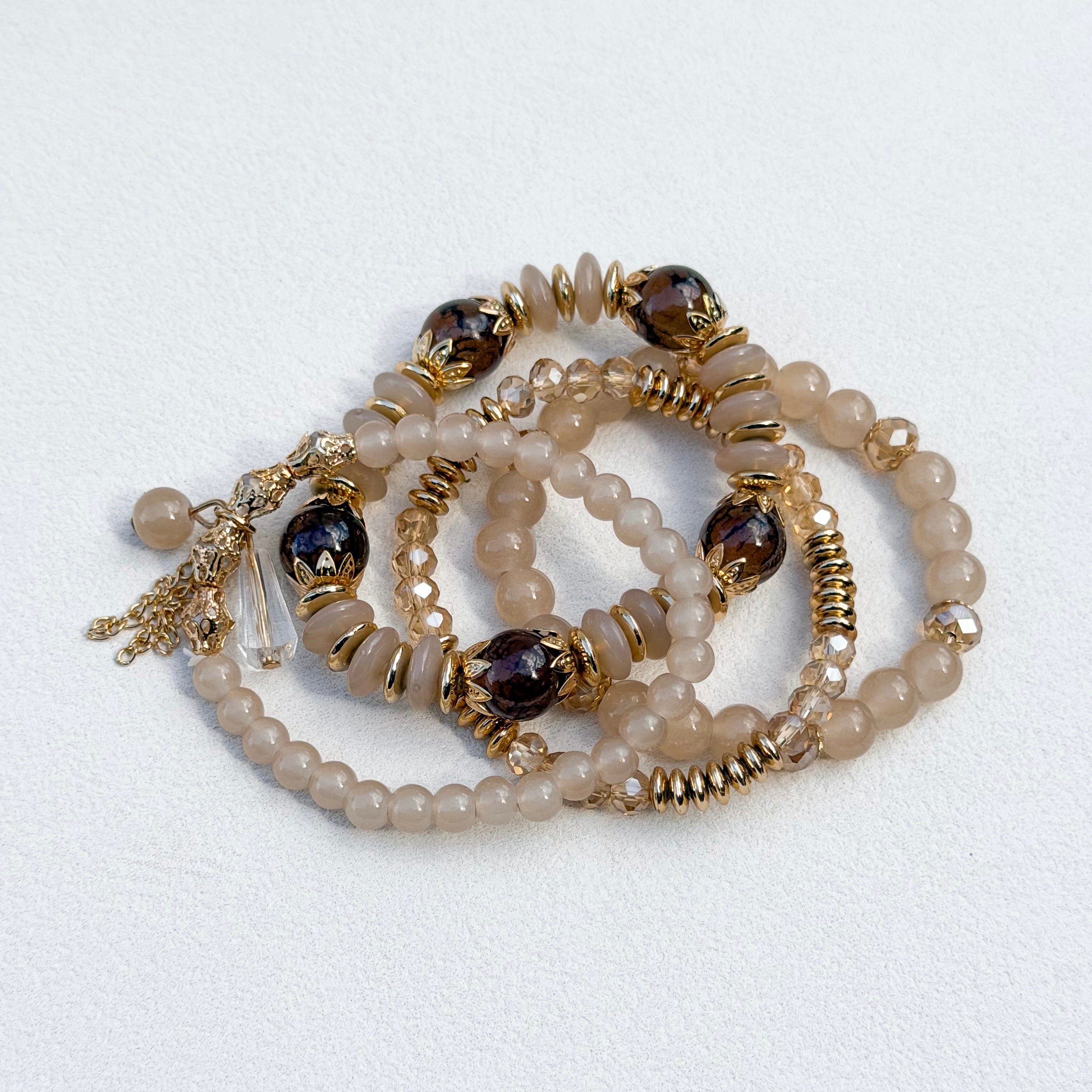 The Blushstone Bracelet Stack