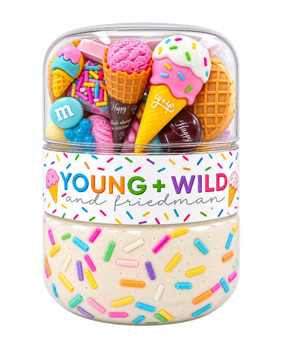 The Ice cream Grab & Go Jar