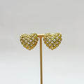 The Juliet Heart Studs