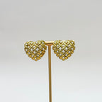 The Juliet Heart Studs