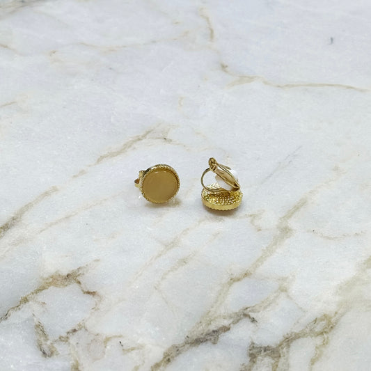 Luna Glow Clip-On Earrings