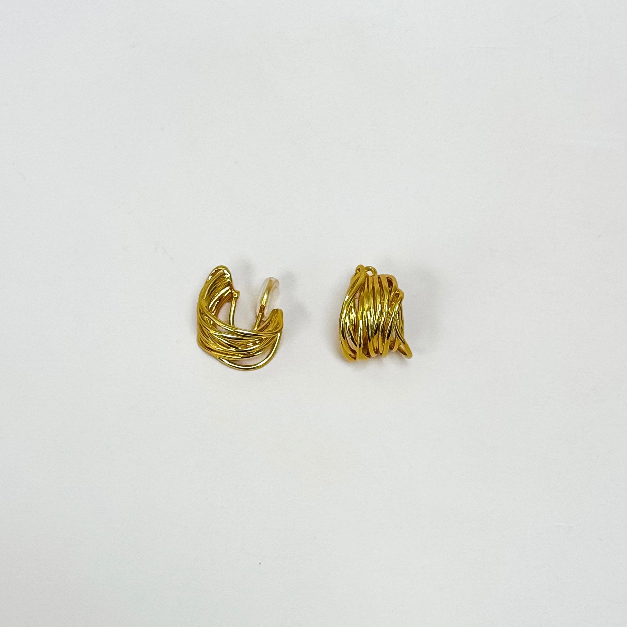 The Aurelia Clips – Sculpted  Statement Earrings