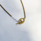 Valora Pearl Toggle Necklace