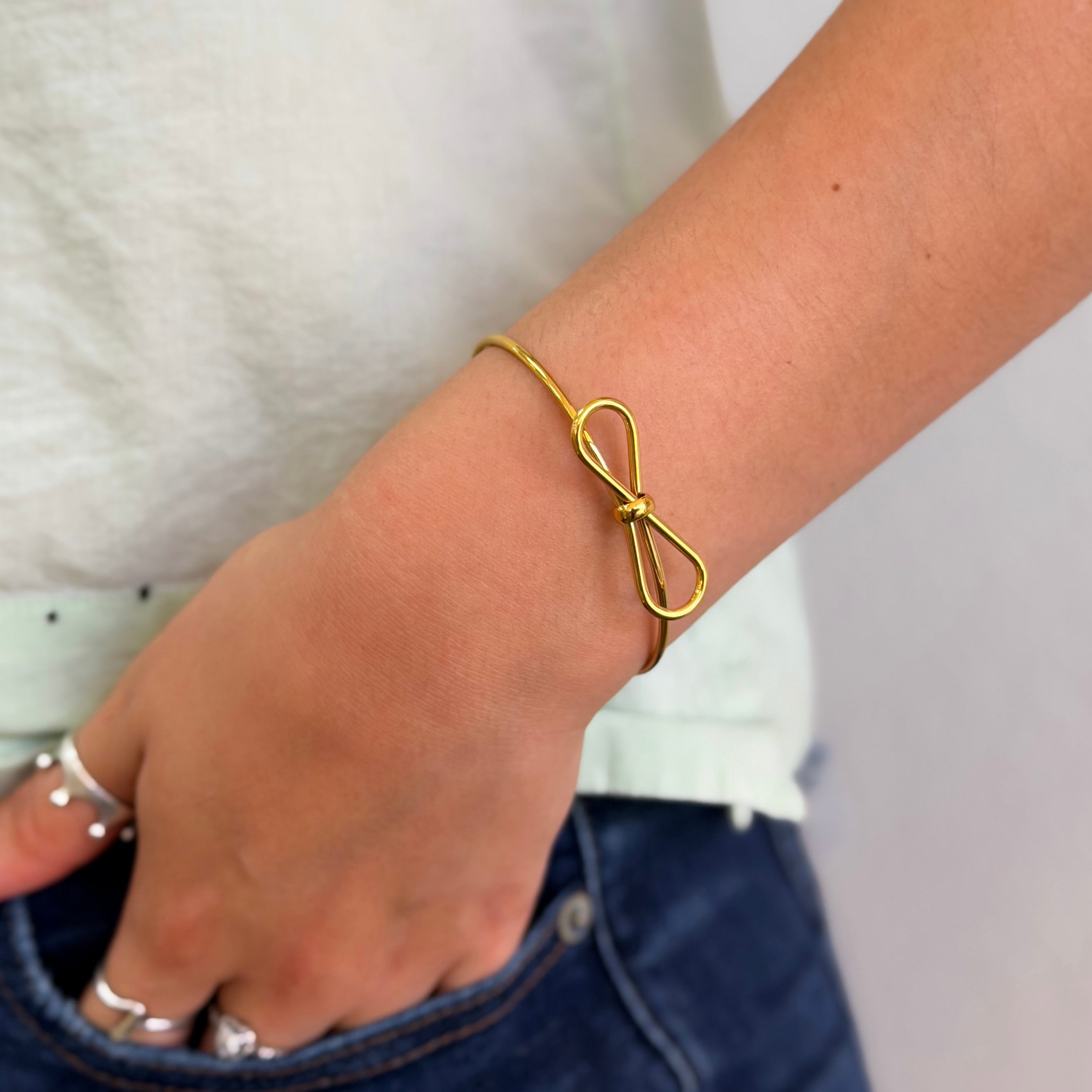 The Infinity Bow Cuff