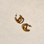 Aure Twist Hoops