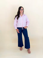 Drawstring Relaxed Shirt