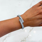 Marquise Crystal Tennis Bracelet
