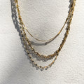Solenne Layered Chain Necklace Set