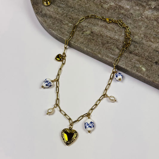 Bloomdrop Charm Necklace