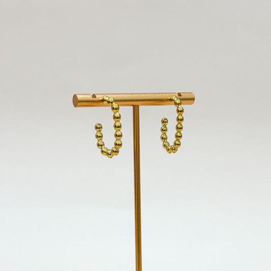 The Solara Bead Hoops
