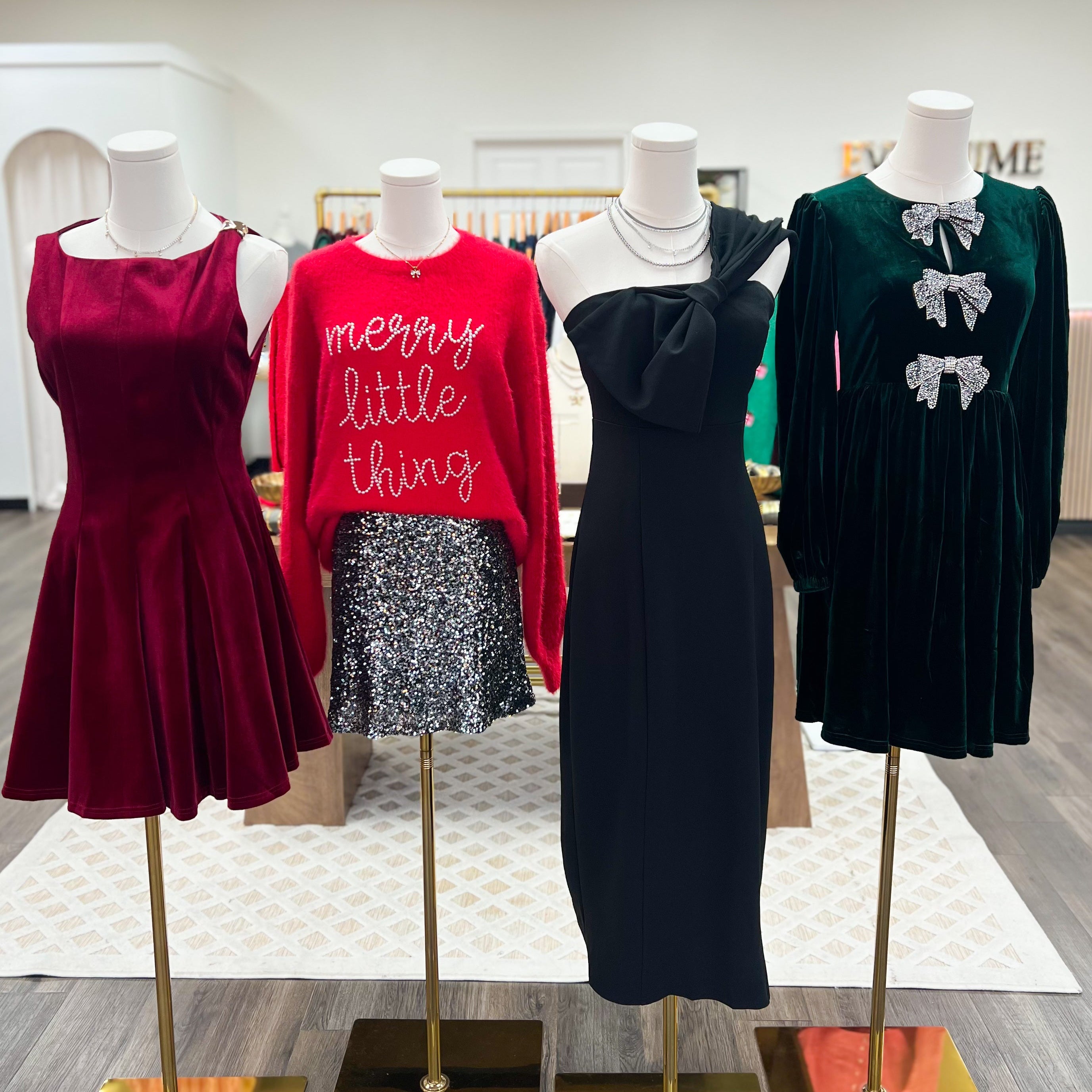 Velvet Mini Dress