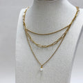 Alina Pearl Layered Necklace