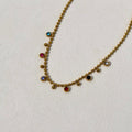Confetti Charm Beaded Necklace