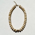 Santal Cream Beaded Necklace