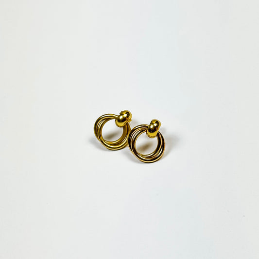 Mini Duo Drop Earring