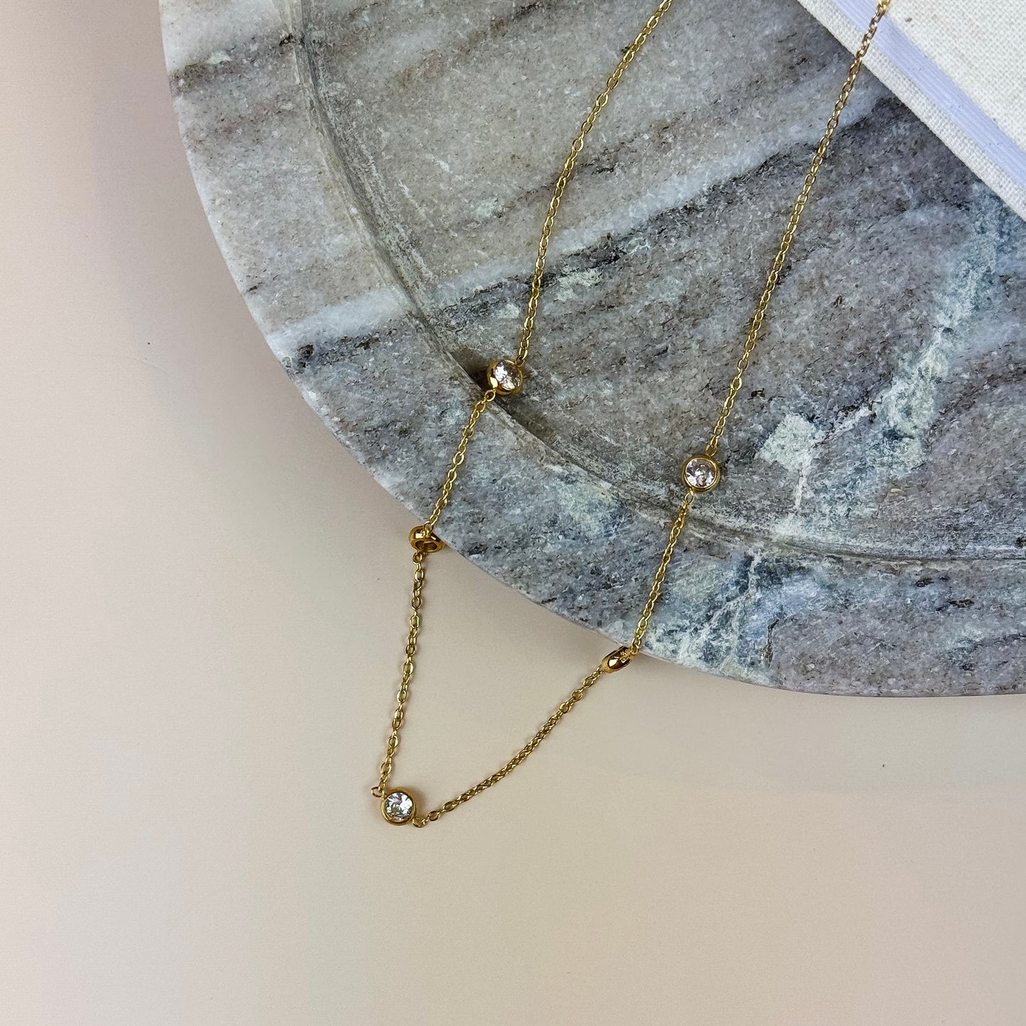 Halo Dainty Necklace