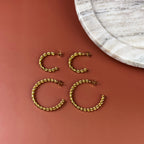 Threaded Grace Hoops