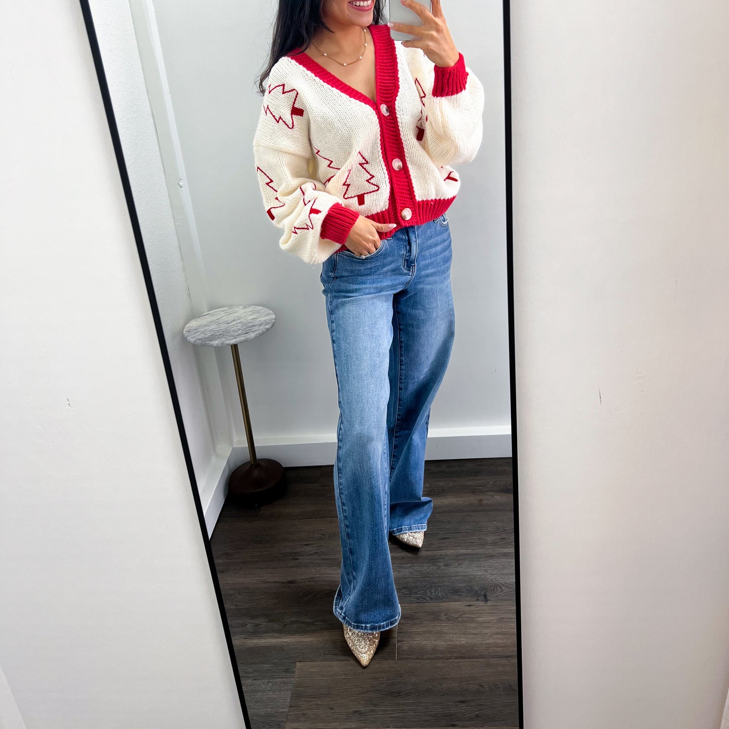 High Rise Wide Leg Jeans