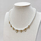 Amoura Pearl Charm Necklace