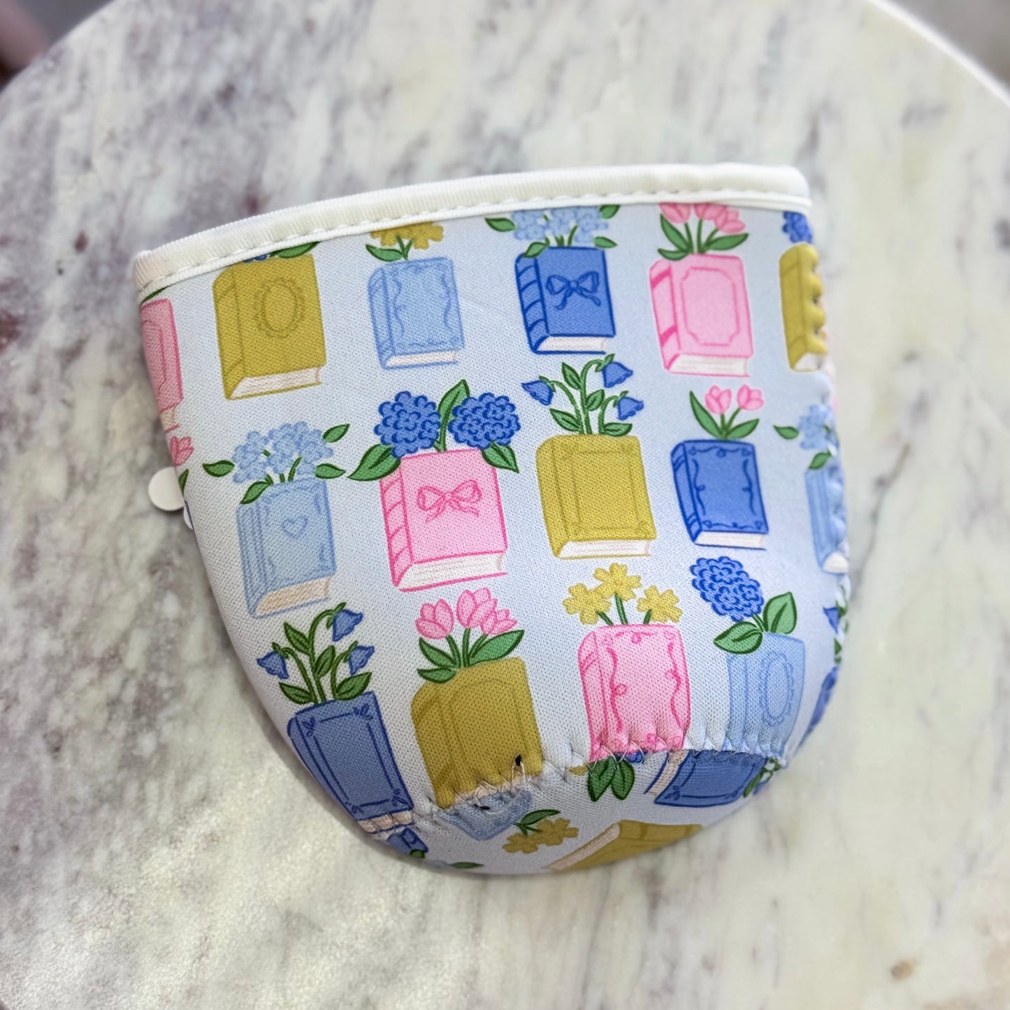 Spring Books | Reusable Coffee Sleeve